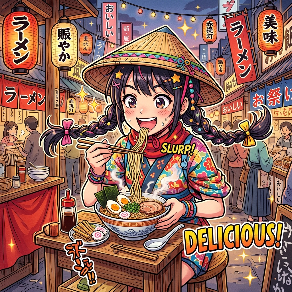 Anime Ramen & Échoppe Nocturne Nippone