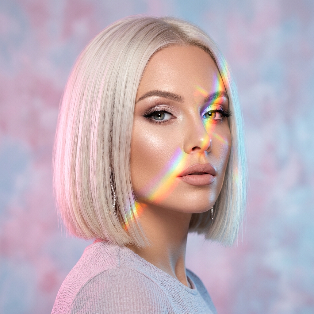 Portrait Studio Prisme Arc-en-ciel & Éclat Pastel